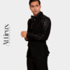 Black Designer Tuxedo Suit by Attirux | Attirux Tuxedo Suit for Men