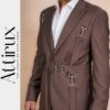 Brown Belt Style Brown Two Piece Suit - Two Piece Suit for Men Online in USA