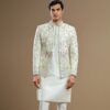 Ivory Prince Coat with Kurta Pajama