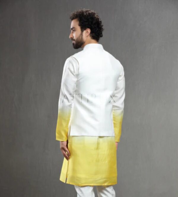 Mehndi Waistcoat for Men