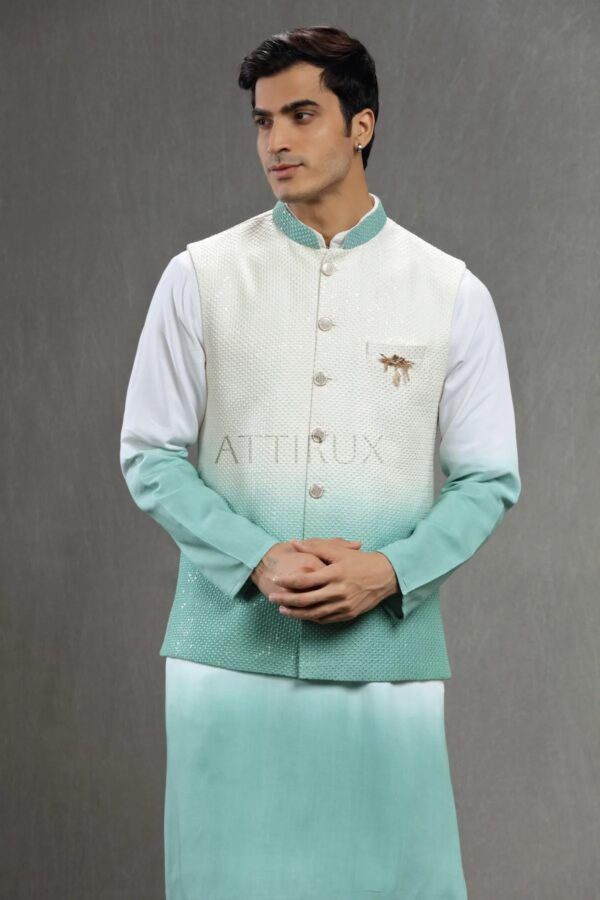 Mehndi Waistcoat for Men in USA