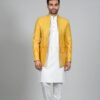 Yellow Designer Prince Coat for Men _ Buy Online Designer Prince Coat Pakistan