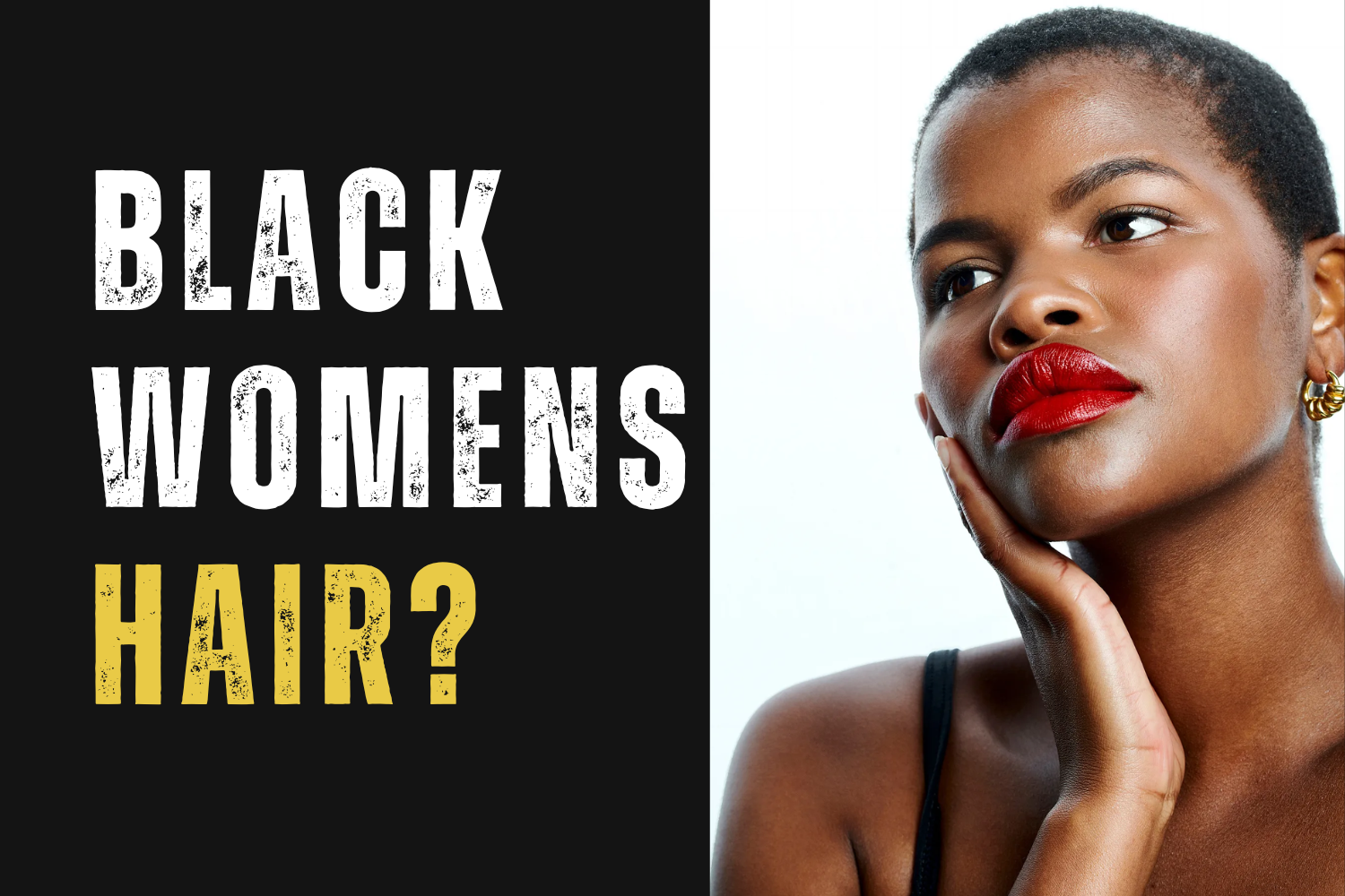 Why Are Black High-Fashion Models Pressured to Cut Off Their Hair?